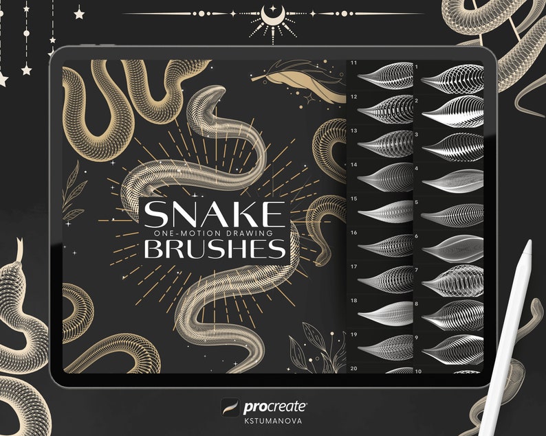 x30 - Snake Brushes